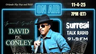 David Pic Conley of Surface on Surreal Talk Radio