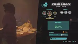 Star Wars Outlaws - Kessel Sabacc Sunday: Lando Calrissian's Parlor (High Roller, Akiva, Myrra)