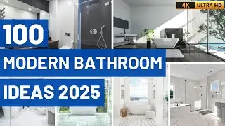 Best Modern Bathroom Ideas With Bathtub and Shower | Contemporary & Minimalist Decor