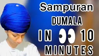 How to tie Sampuran dumala in 10 minutes #youtube #dumala #021