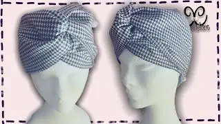 ✂️CUCIRE FASCIA TURBANTE double-face | Cucito sartoriale con @cri.carpent