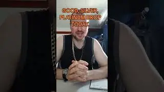 PRECIOUS METALS HUGE MOVE TODAY. must watch video. #gold #silver #retirement