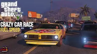 Trevor&rsquo;s CRAZY Car Race! 🏁 | Full Speed Action | GTA V