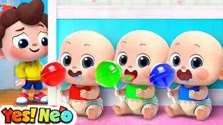 Magic Brush! Let's Learn Colors | Colors Song for Kids | Nursery Rhyme & Kids Song | Yes! Neo