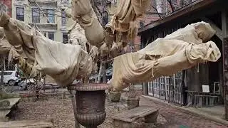 🍁🚶&zwj;♂️Walking Tour Of Elizabeth Street Garden!!!🚶&zwj;♀️🍁