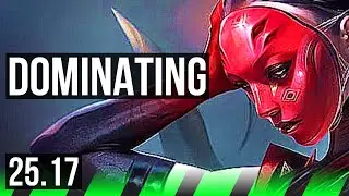 ELISE vs KHA'ZIX (JGL) | Dominating | KR Diamond | 25.17