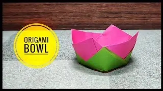 Origami Bowl | Origami tutorial | Paper craft