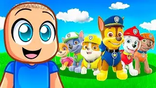 Пузырьки встречают ЩЕНЯЧИЙ ПАТРУЛЬ!