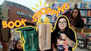 When Anxiety strikes, I buy ALL the books! | HUGE Barnes & Noble Book Haul + Book Shopping!