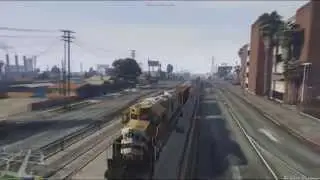 Railroad Engineer мод на управление поездом и трамваем в гта 5