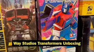 Unboxing Way Studios and Auldey Transformers Blind Boxes