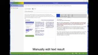 OCR [img2txt] - Video Tutorial (UWP)