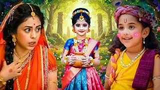 माता यशोदा कान्हा को क्यों डांट फटकार लगा रही है | #Yashomatimaiyaakenandlala