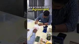 #rbinterio Client Agreement | Building Trust Before Design Begins💫#interiordesign #homedecor