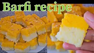 Milk powder barfi in easy style-eid special barfi