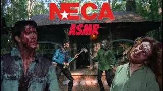 NECA Evil Dead 2 Pack ASMR Unboxing (Outdoors)