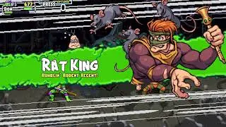 tmnt Shredder’s Revenge ; King of spills : episode 5 , Rat king 