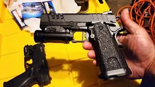 Harbor Freight TLR-1 Clone Braun Tactical Rail Light #airsoft #edc #viralvideo 