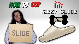 How to cop yeezy slide Bone #shorts