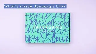 Official Unboxing of January's Papergang Box | Papergang