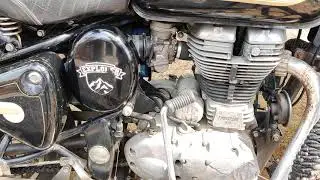 Classic 350 Engine Sound after Customised Vibration reduction Plate | Chennai