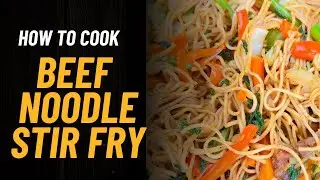 Delicious Beef Noodle Stir-Fry | Easy & Flavorful Recipe #beefstirfry  #NoodleLovers #quickdinner