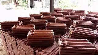 Local tile industry in sri lanka| sri lanka village man 🇱🇰🇱🇰🇱🇰