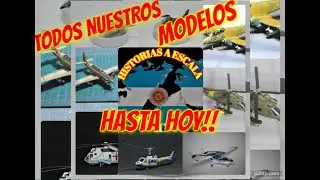 Historias a Escala, todos nuestros modelos al dia de hoy#malvinas