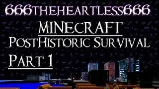 Let's Play Minecraft - Posthistoric Survival: Part 1