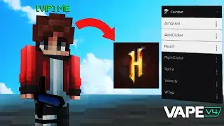 cheating on Hypixel with VIP ACCOUNT ft. VAPE V4 #1