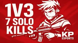 1v3 KP ESPORTS - 7 Solo Kills II Indus Competitive Gameplay II Team CAE II madmax2OP