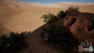 The Isle Jiggy Desert map exploration (WARNING Laggy)
