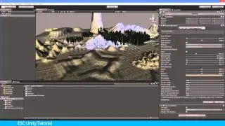 ESC Unity Tutorial - Horror Game 02 - Terrain Heightmaps