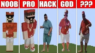 Pixel Art (NOOB vs PRO vs HACKER vs GOD) Skibidi Dop Dop Dop Dop Yes Yes Yes in minecraft