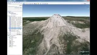 Volcanic features