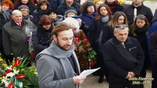 Jakša Fiamengo sahrana