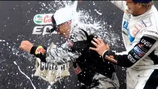Mad Mike Red Bull RX7 Wins Cody's D1NZ Round 5 - Ruakaka, Whangarei 2012