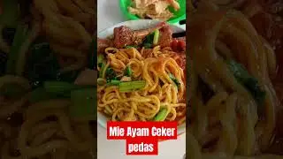Mie Ayam ceker pedas #shots