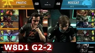 Fnatic vs ROCCAT | Game 2 S7 EU LCS Spring 2017 Week 8 Day 1 | FNC vs ROC G2 W8D1 1080p