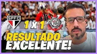 CORINTHIANS 1 X 1 SÃO PAULO -  RESULTADO EXCELENTE !