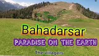 The stupendous and tremendous tourism spot know as bahadarsar shangla &hearts;️.