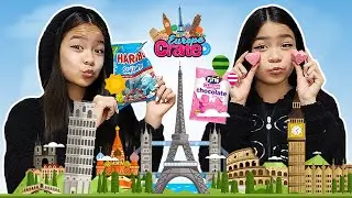 Trying Snacks From Europe | EuropeCrate Snack Box