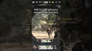 If only we could relive THIS COD again...