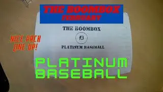 Boombox Baseball Feb Platinum Box