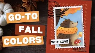 My Go-To Fall Distress Oxide Palette + Stencil Tips!