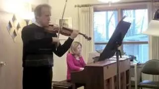 Romance  Johan Svendsen Robert Schubert, violinist Mara Beckman,pianist
