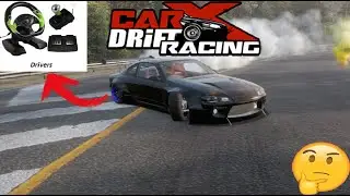 Fazendo Drift de Silvia S15 (Volante Pro50) - CarX Drift Racing