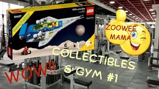 Collectibles & Workout: Lego Galaxy Explorer and Chest/Tricep Workout