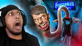 මට Mr Beast Horror Game එකක් හම්බුනා.. | Escape EVIL MrBeast's Warehouse