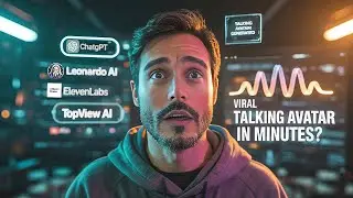 Create a Viral Talking Avatar in Minutes with ChatGPT, Leonardo AI, ElevenLabs & TopView AI